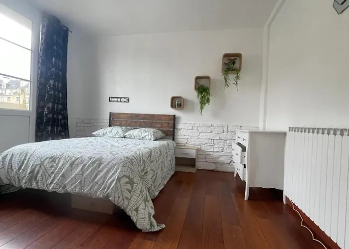 Apartmán Spacieux A 65 M² Avec Balcon Vue Sur La Caen